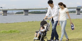 子供と散歩